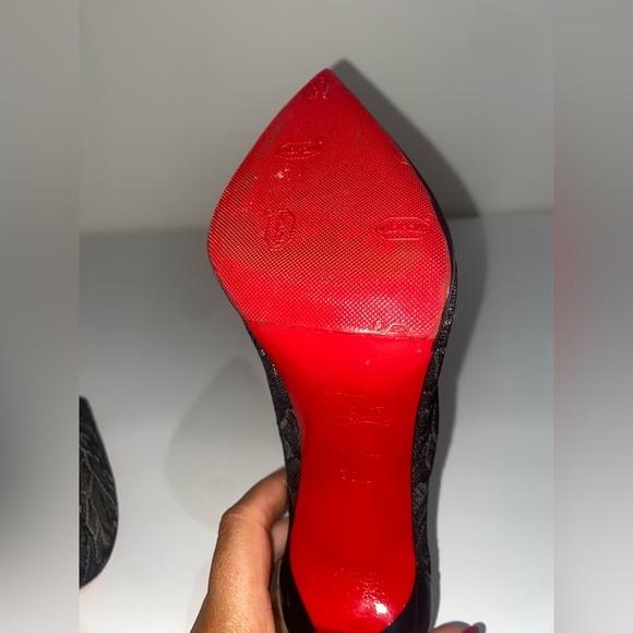 Pigalles Follies 100 Lace Pumps, 38.5 - Picture 10 of 11